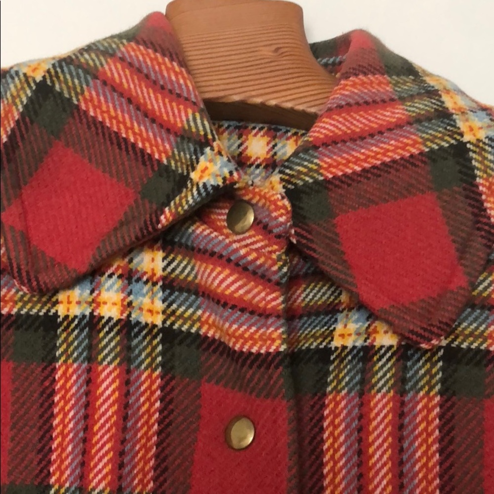 Vintage Pendleton Wool Cape